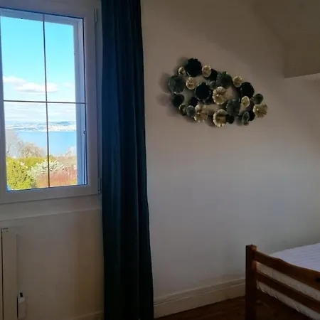 別荘 Les Hauteurs Du Leman - Maison De Avec Un Grand Jardin Neuvecelle